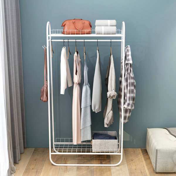 Heavy Duty Garment Rack With Cover Wayfair